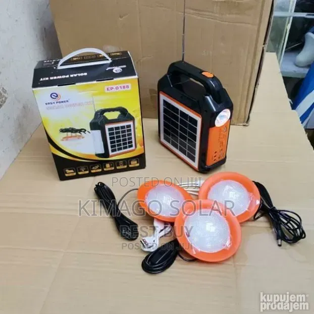 Pata Solar Ya Inayochaji Simu Na Kuwasha Taa 3
