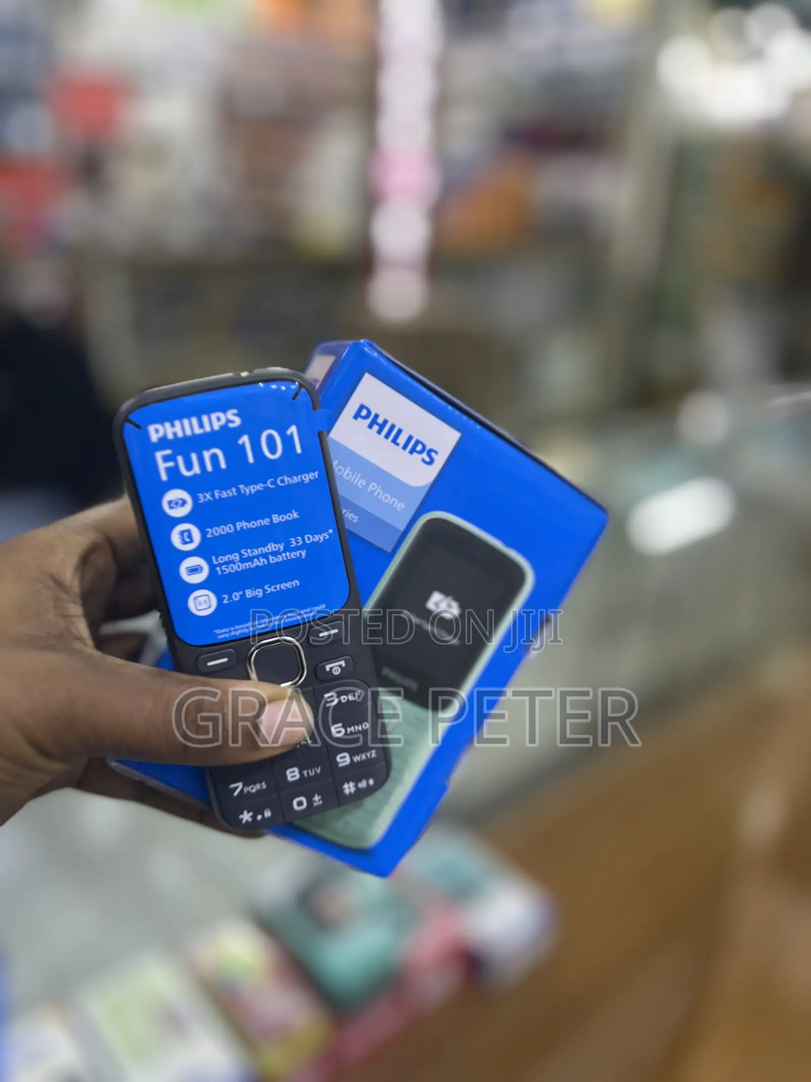 New Philips Fun 101 Black