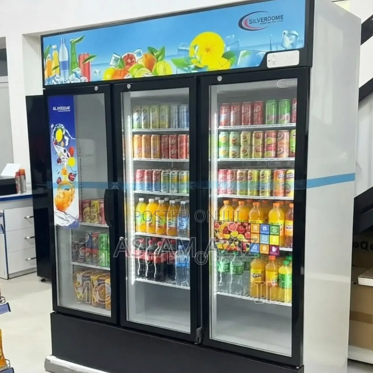 Silverdome Commercial Display Refrigerator