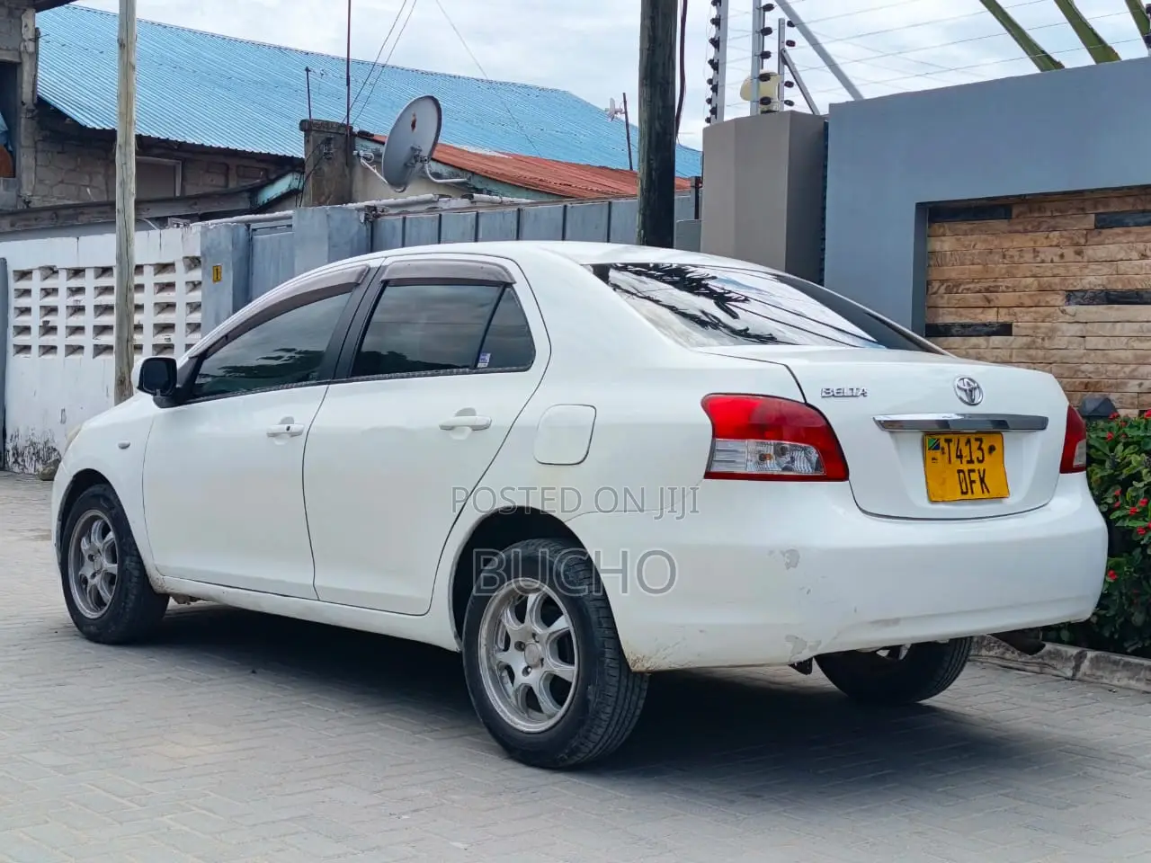 Toyota Belta 2003 White