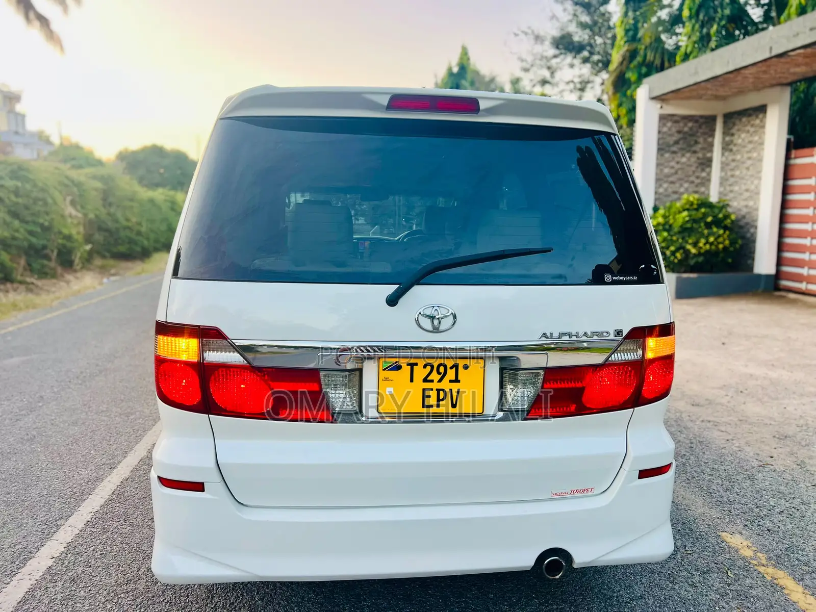 Toyota Alphard 2003 White