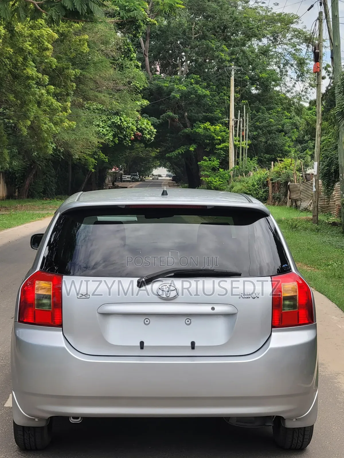Toyota Corolla RunX 2002 Burgundy
