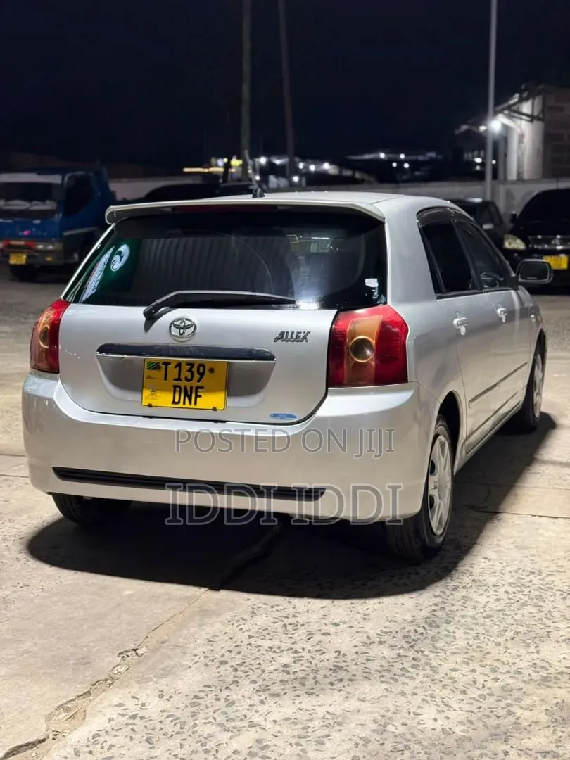 Toyota Allex 2005 Silver
