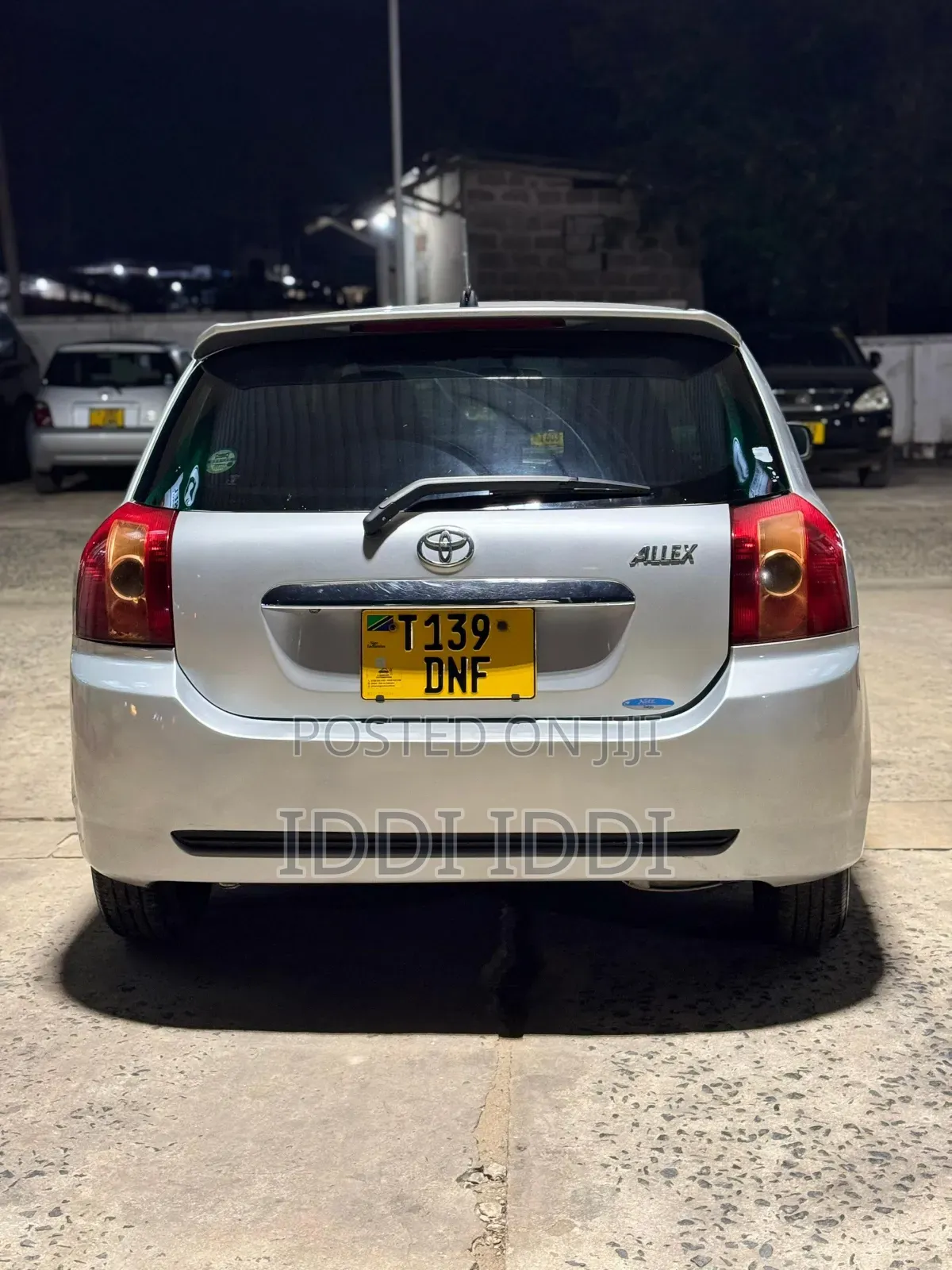 Toyota Allex 2005 Silver
