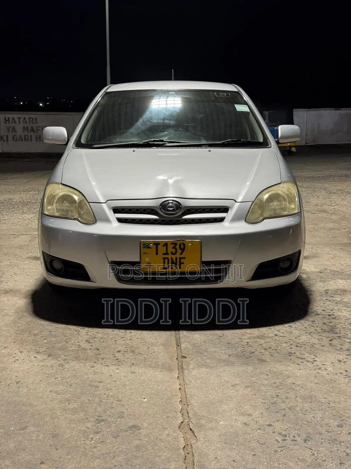Toyota Allex 2005 Silver