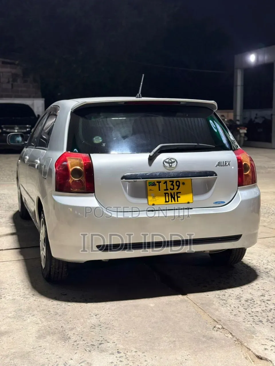 Toyota Allex 2005 Silver
