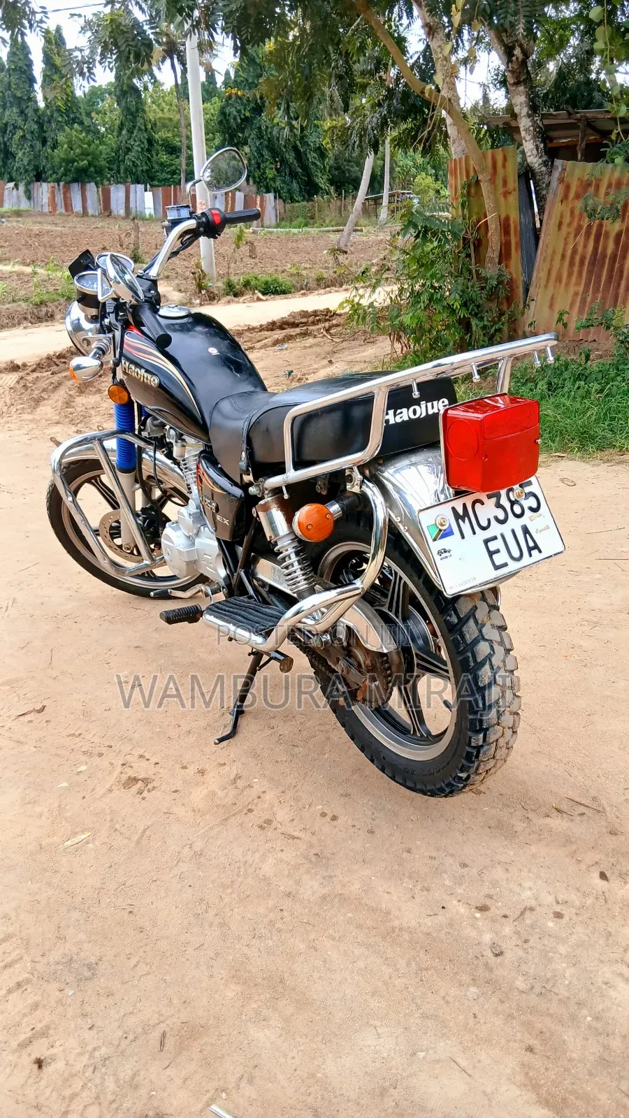 Haojue HJ125-8F 2025 Black