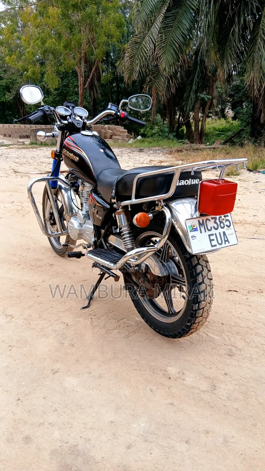 Haojue HJ125-8F 2025 Black