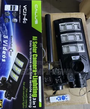 *Calus Solar 4g Camera + Lighting