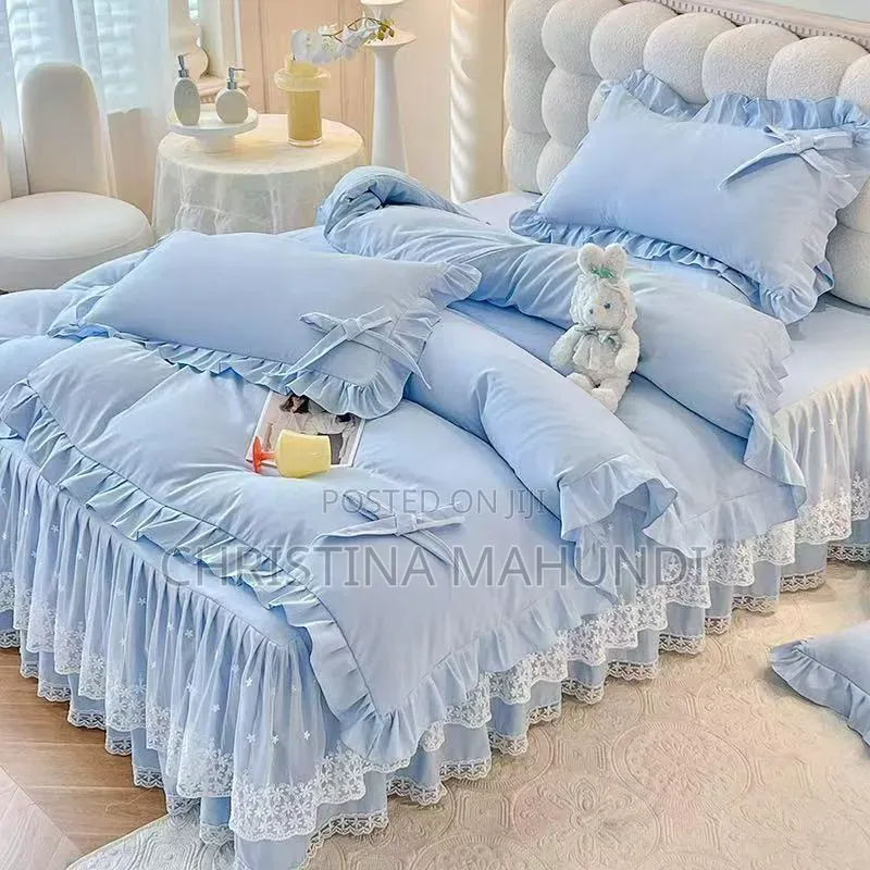 Duvet, Bed Skirt and Pillows