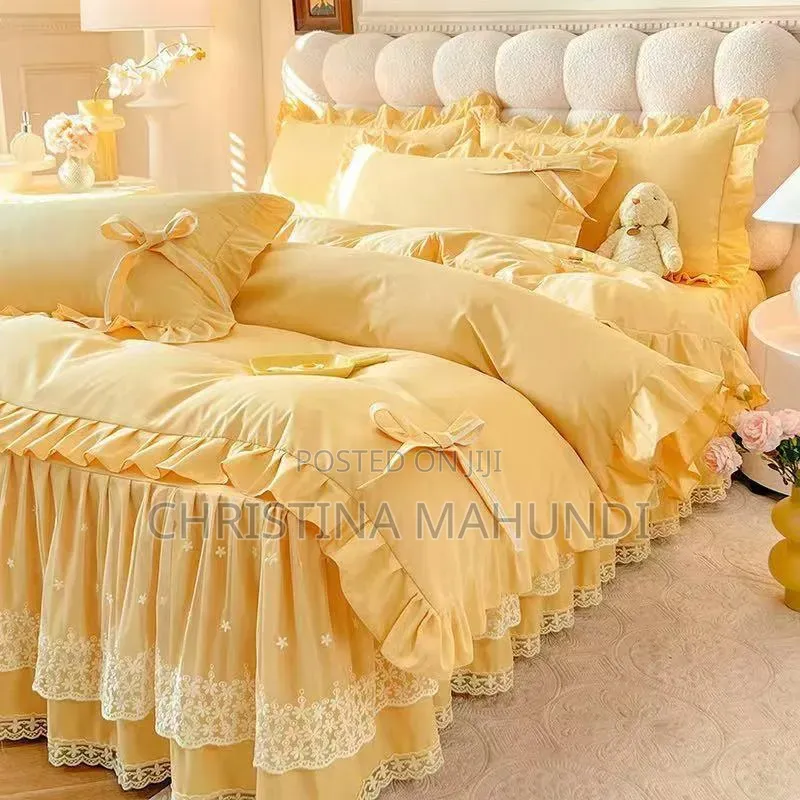 Duvet, Bed Skirt and Pillows