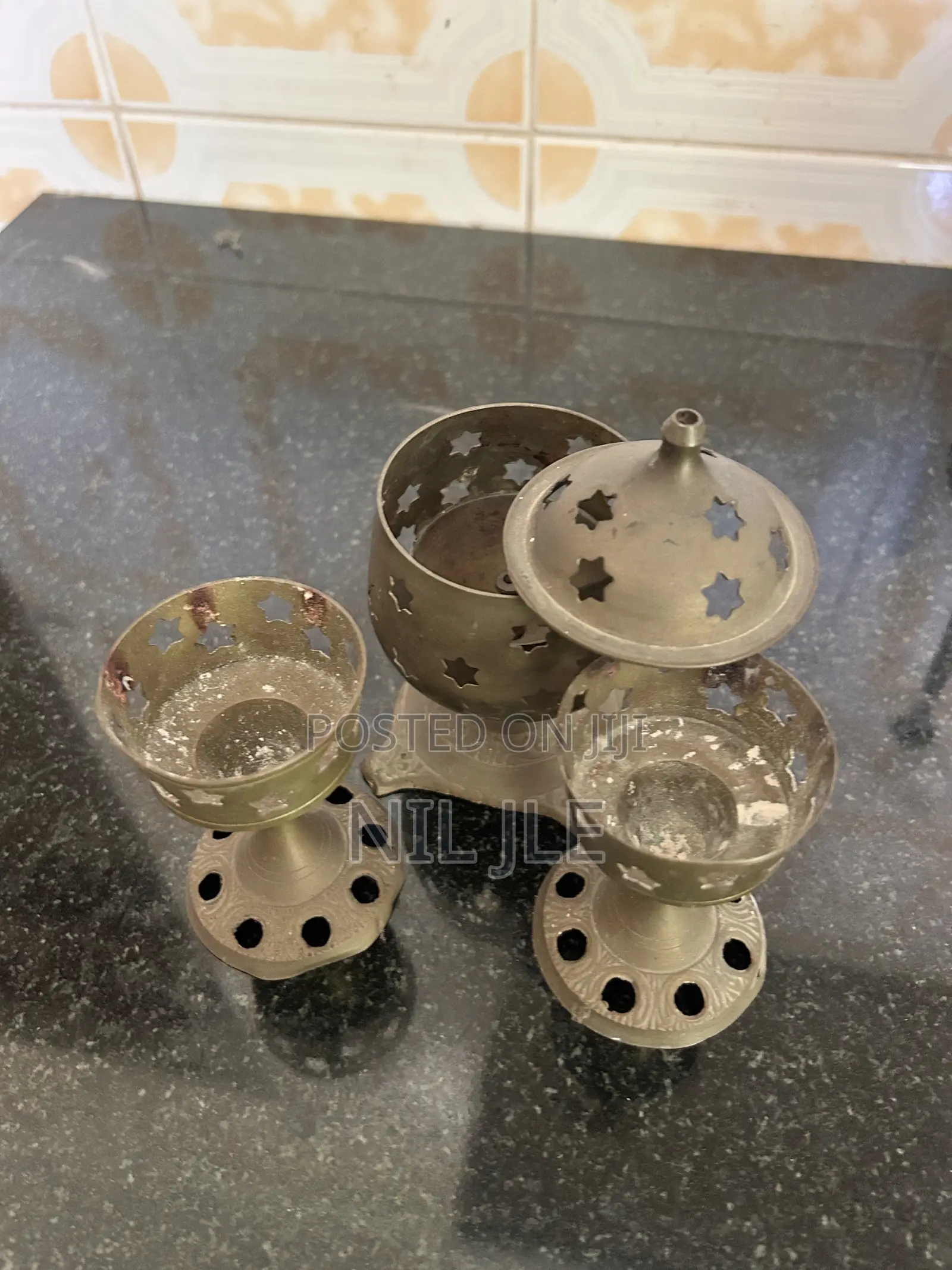 Various Brass Intricate Decor