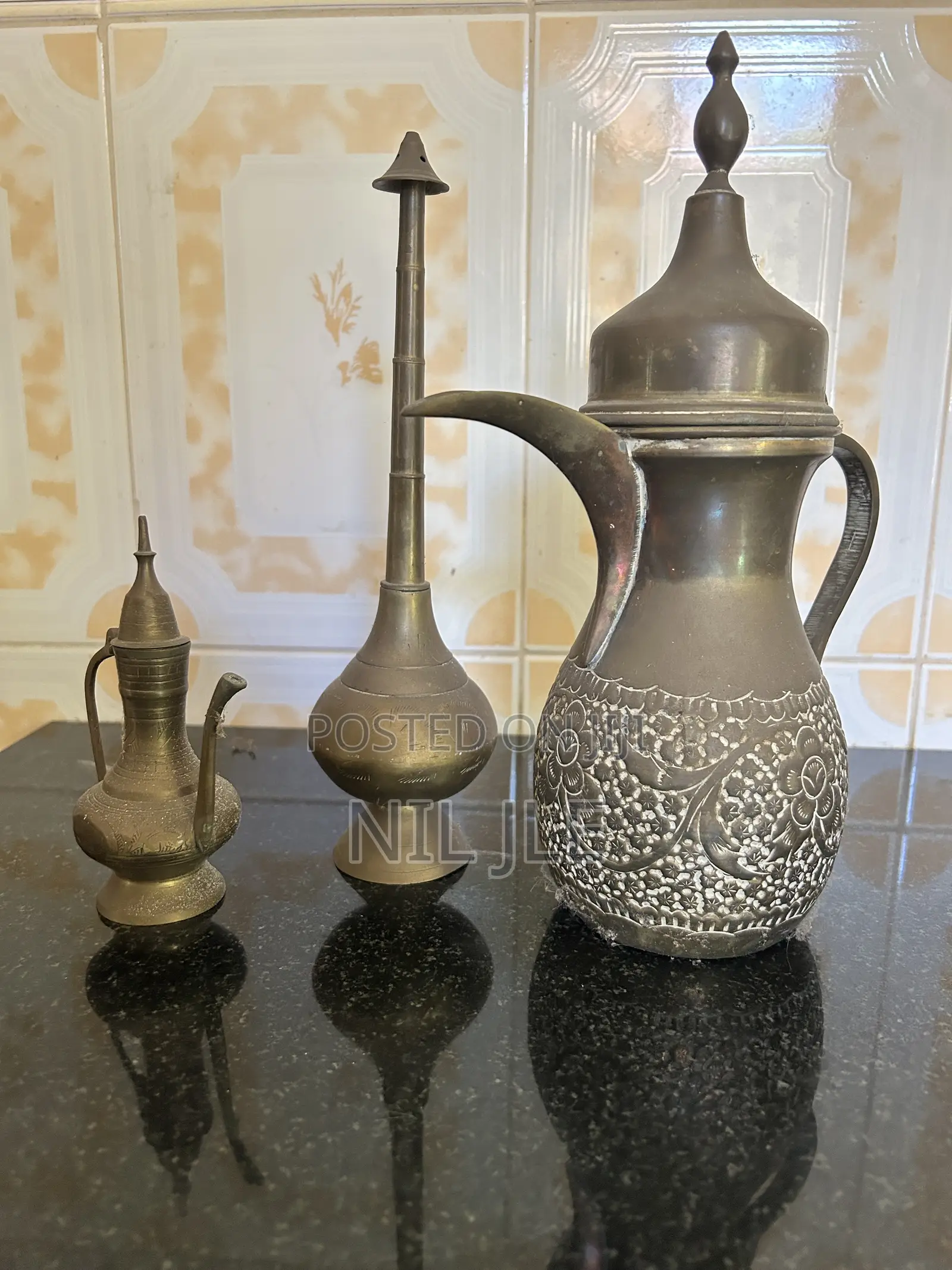 Various Brass Intricate Decor