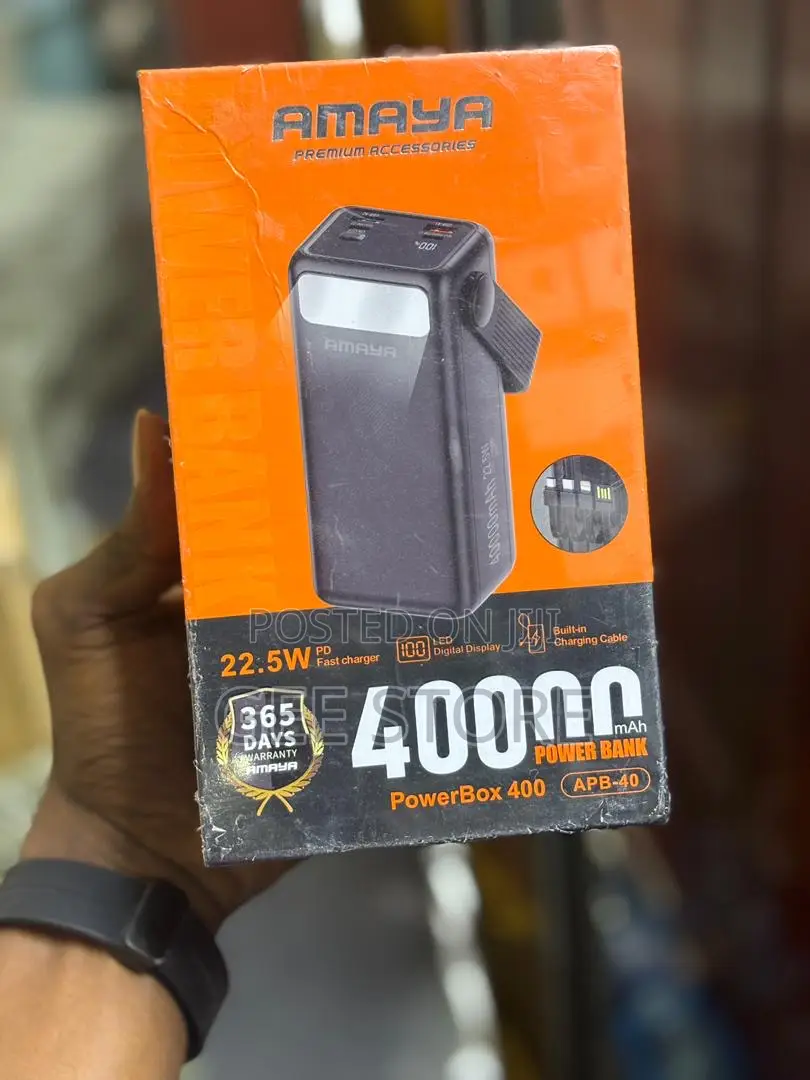 Amaya Powerbank 40000mah