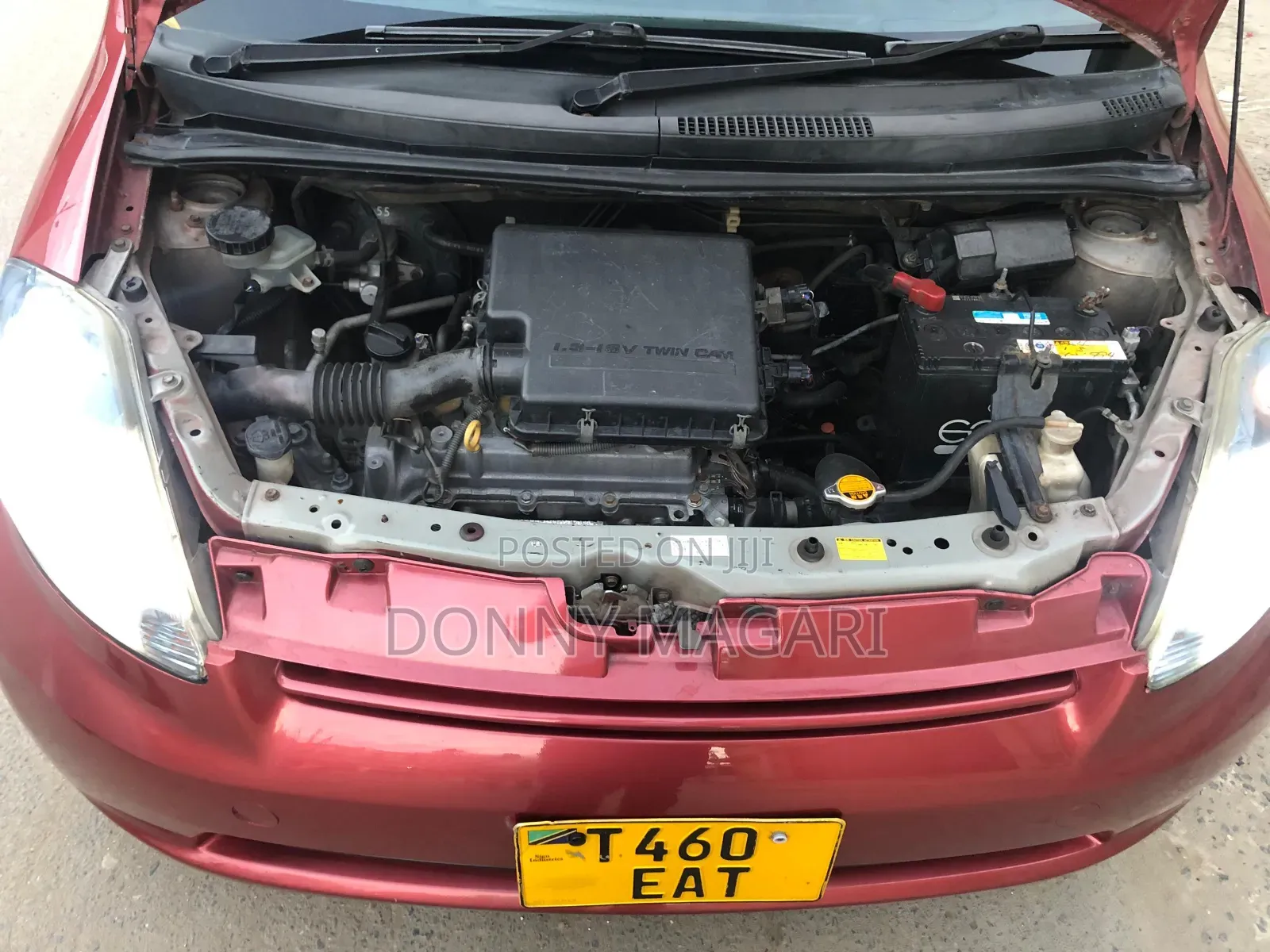Toyota Passo 2005 Maroon