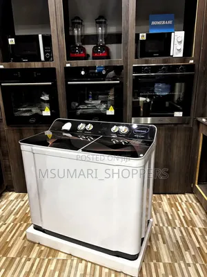 Homebase Mashine Ya Kufulia 16kg Nzuri Kwa Familia Kubwa