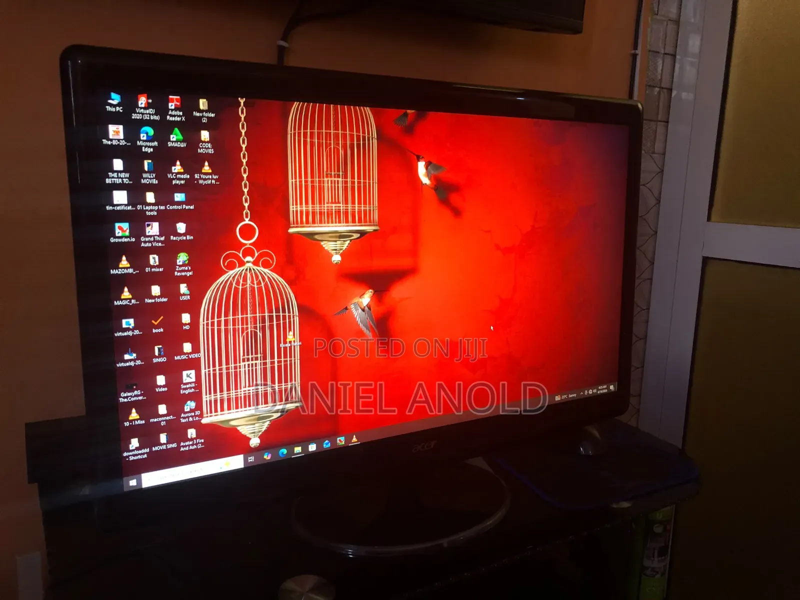 Monitor Inch 27 inches Kioo Kizuri Sana OgChenye Mwanga Wa Kutosha