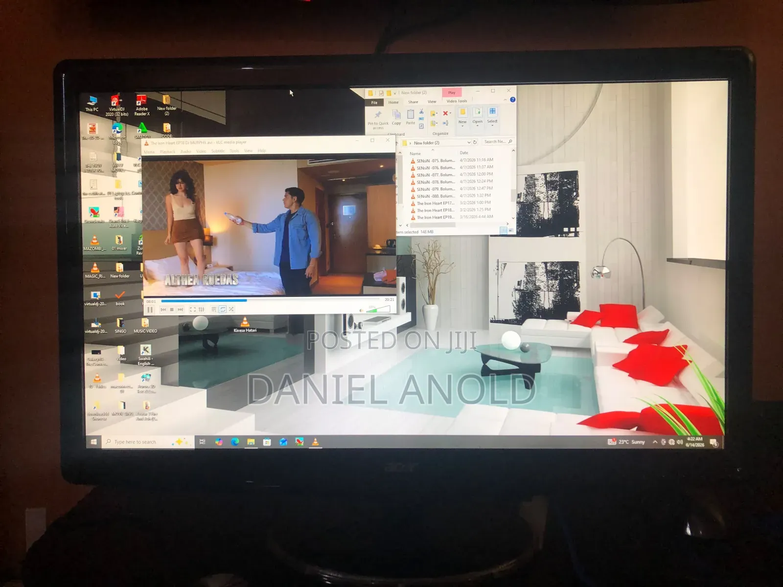 Monitor Inch 27 inches Kioo Kizuri Sana OgChenye Mwanga Wa Kutosha