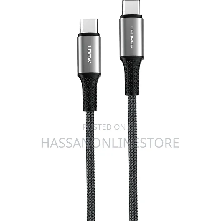 Lenyes Lc562 Type-C to Type-C Pd Braided Fast Charging Cable
