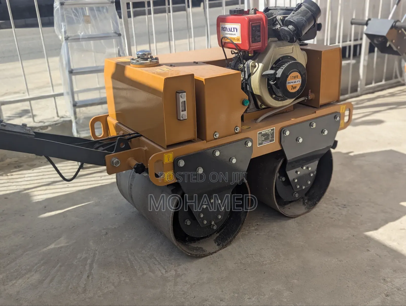 Royalty Ddr1200-2ton-De Road Roller