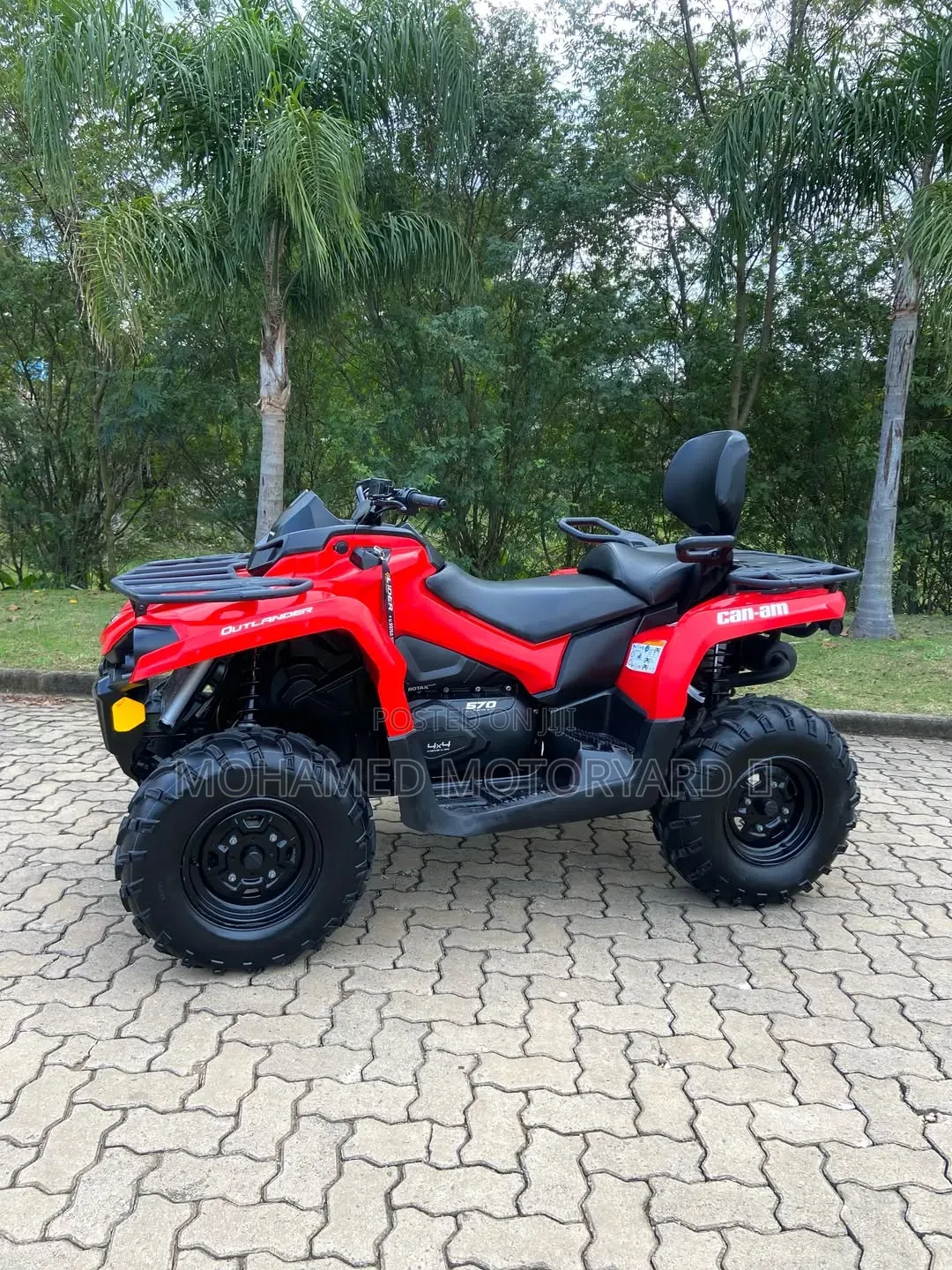 New Can-Am Outlander 2017 Red