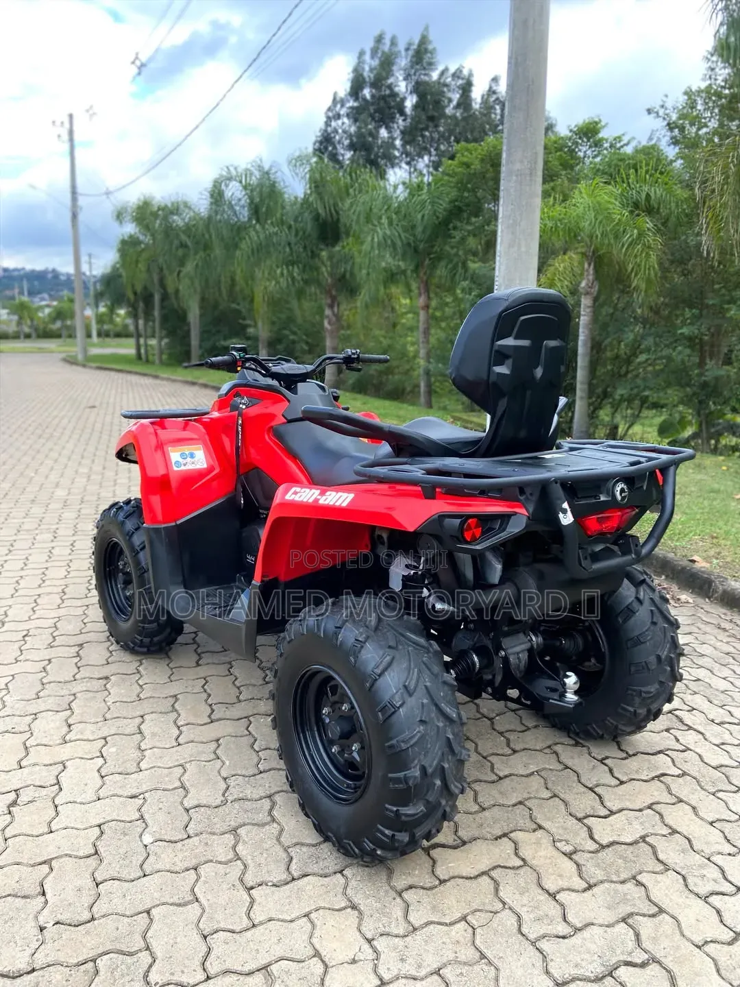 New Can-Am Outlander 2017 Red