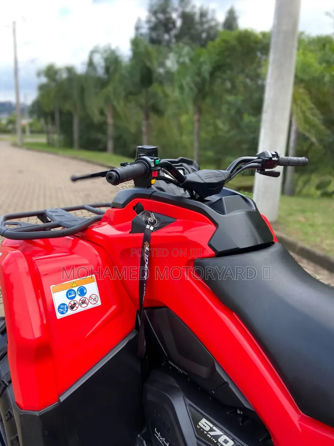 New Can-Am Outlander 2017 Red