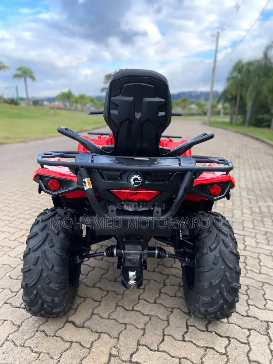 New Can-Am Outlander 2017 Red