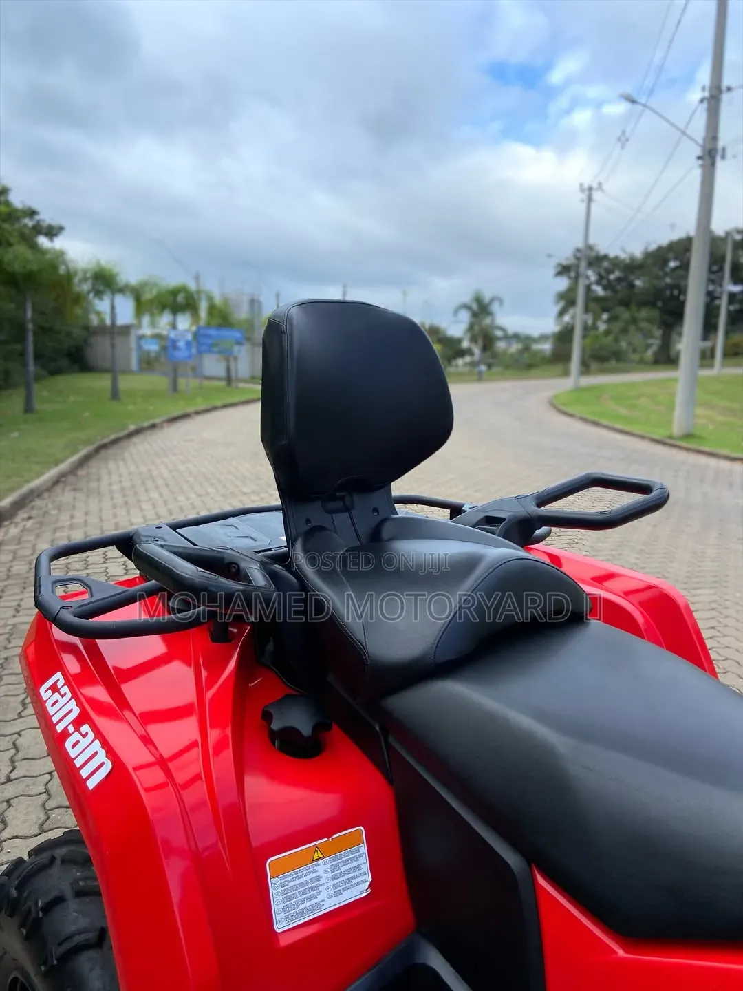 New Can-Am Outlander 2017 Red