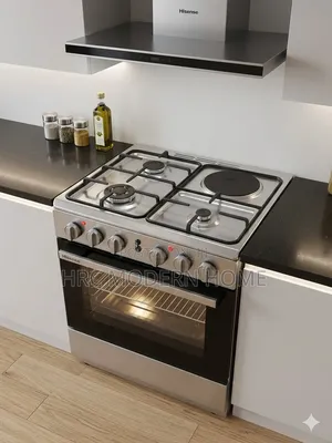 Hisense Cooker 3 Gas + 1 Electric Hotplate 50*50