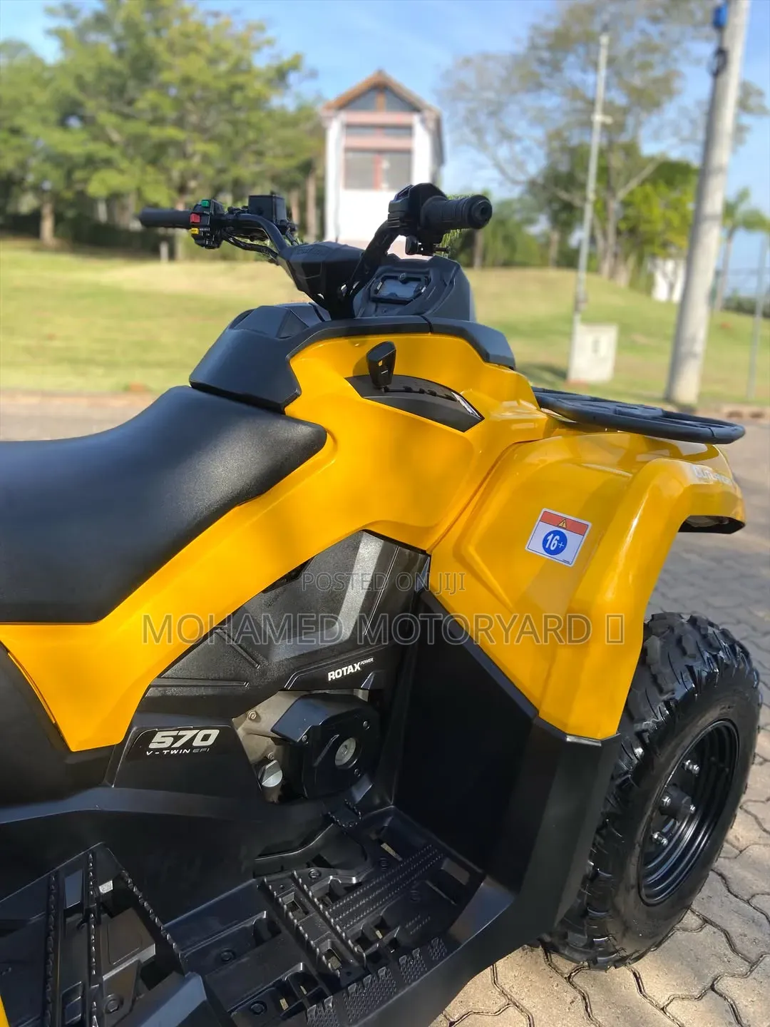 Can-Am Outlander 2016 Yellow