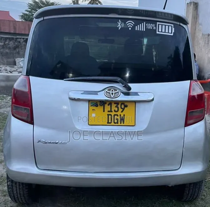 Toyota Ractis 2007 Silver