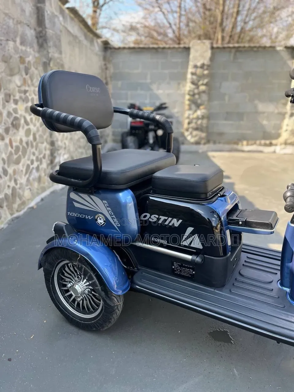 New Motorcycle 2025 Blue