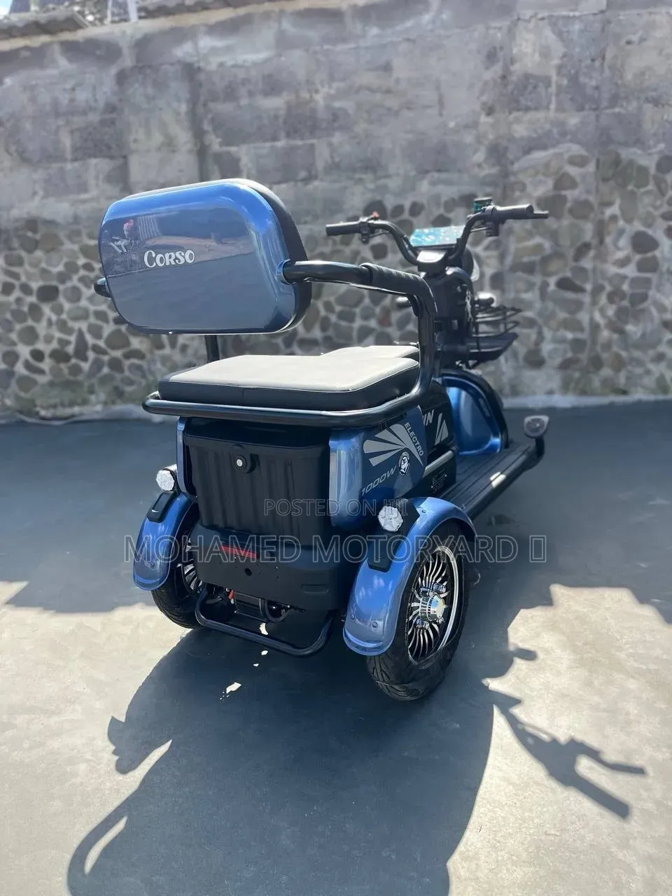 New Motorcycle 2025 Blue