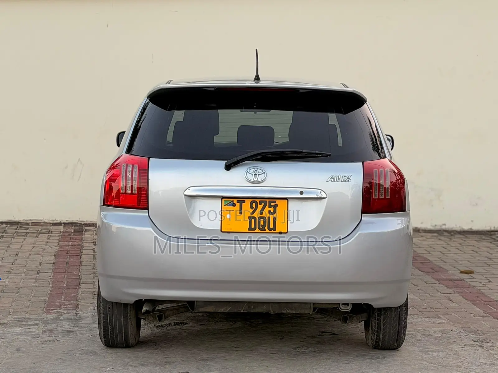 Toyota Allex 2005 Silver