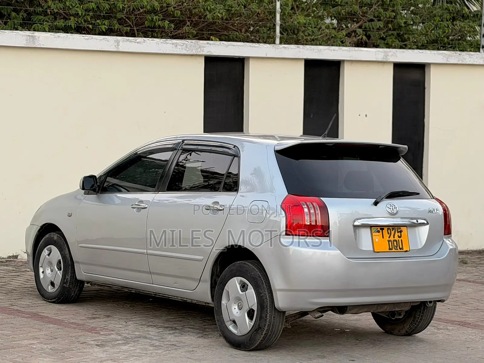 Toyota Allex 2005 Silver
