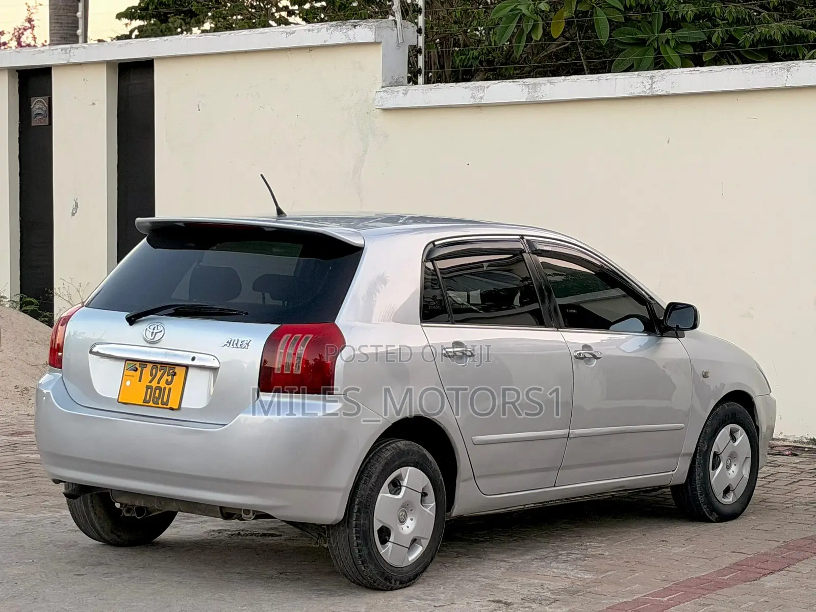 Toyota Allex 2005 Silver
