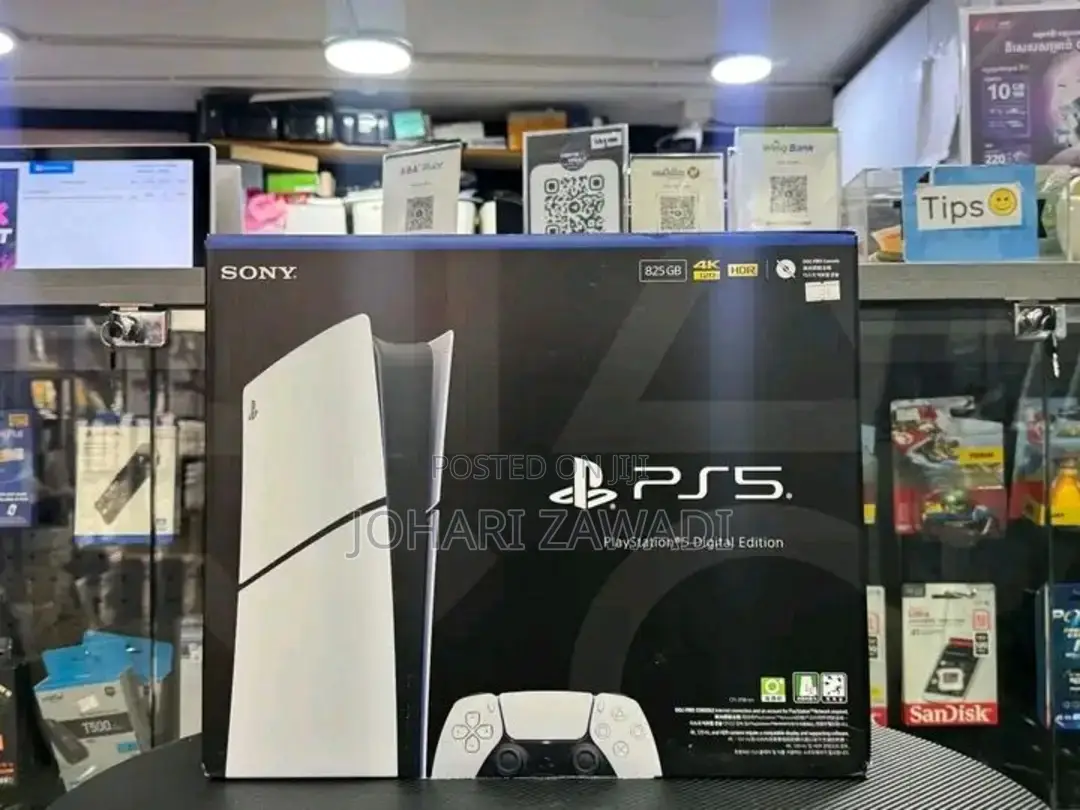 Sony Ps5 Game Slim Digital Edition 1tb Brand New Pad