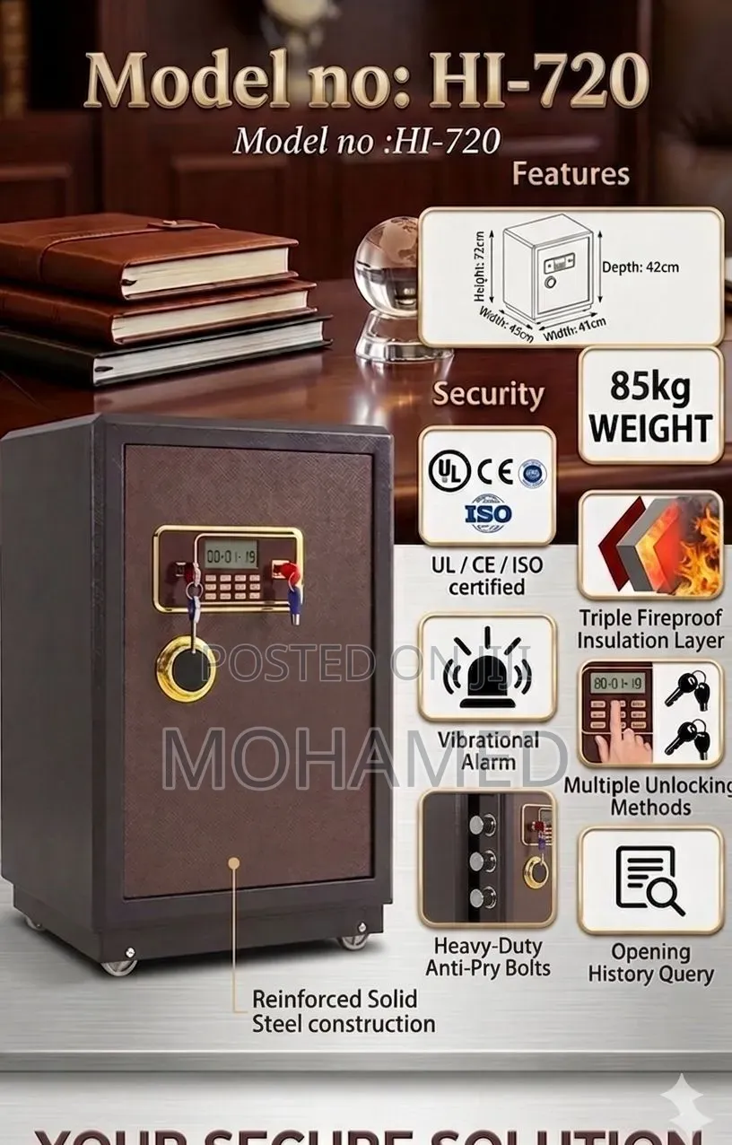 ` Safe Box 85kg`