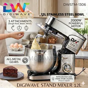  Digiwave Stand Mixer 12l 