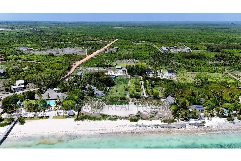 Prime Beach Plot for Sale at Jambiani Zanzibar