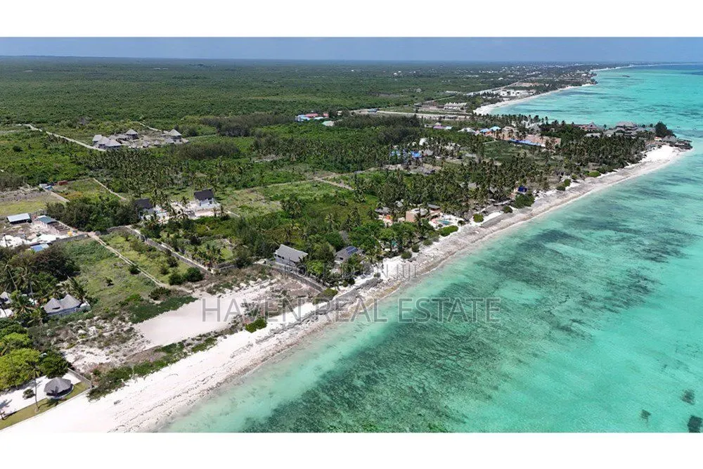 Prime Beach Plot for Sale at Jambiani Zanzibar