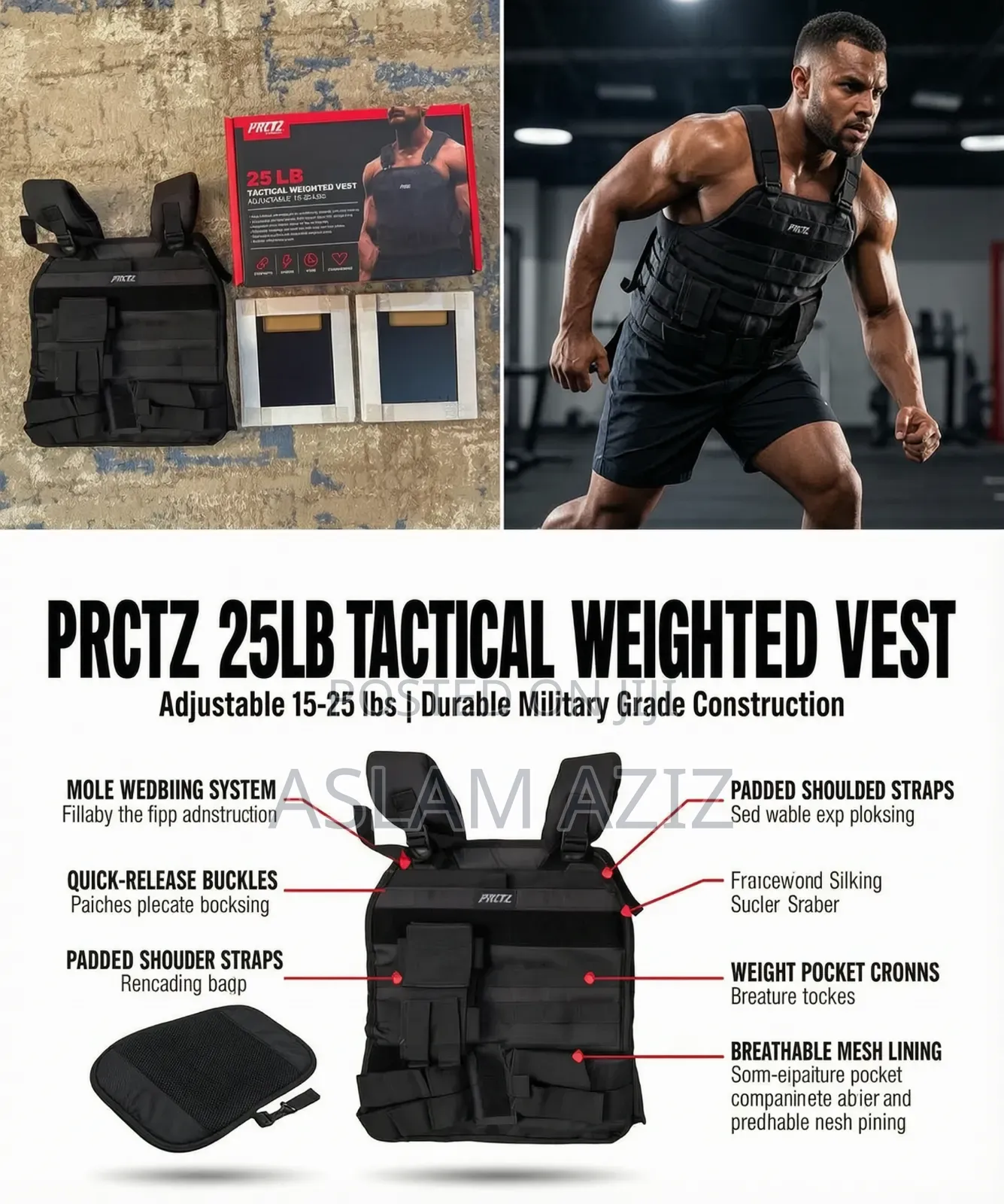 Tactical Weighted Vest
