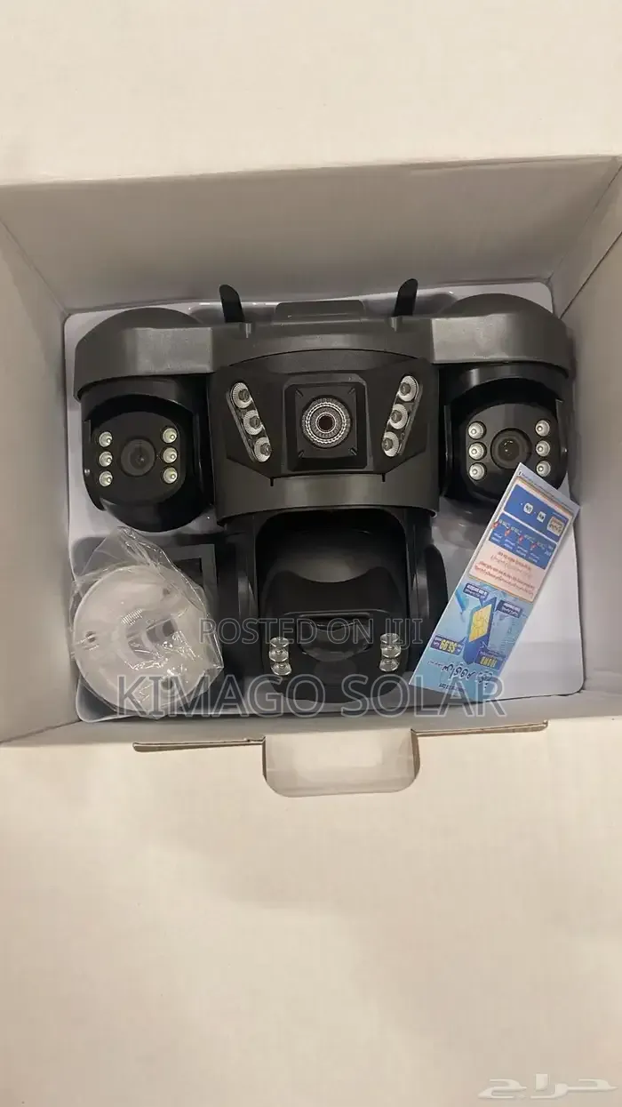 New Model Triple 3lens Wi-Fi Solar Camera 195,000 - KIMAGO SOLAR Price ...