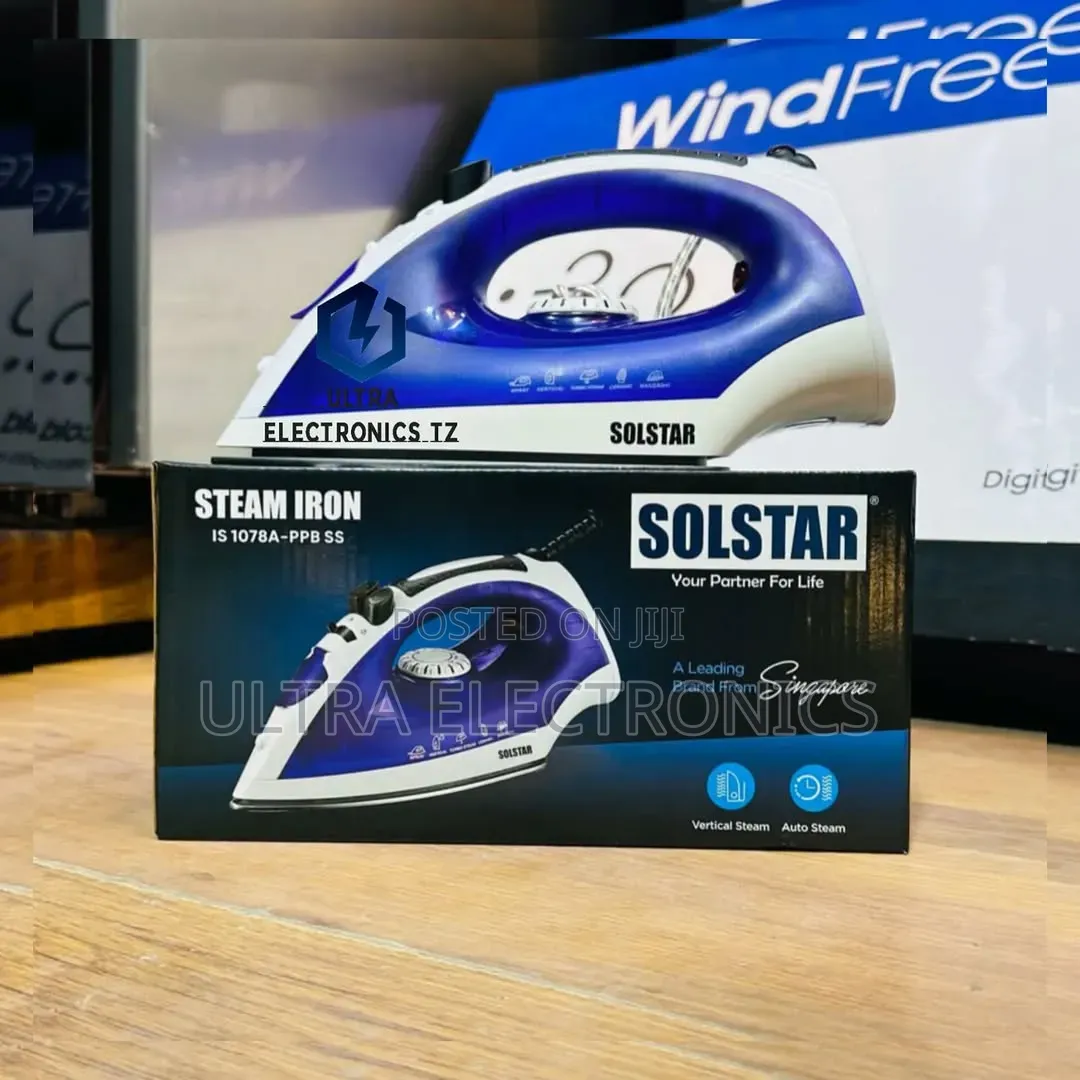Original Solstar Steam Iron From Singapore 