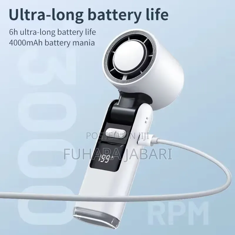 Portable Rechargeable Cooling Hand Fan