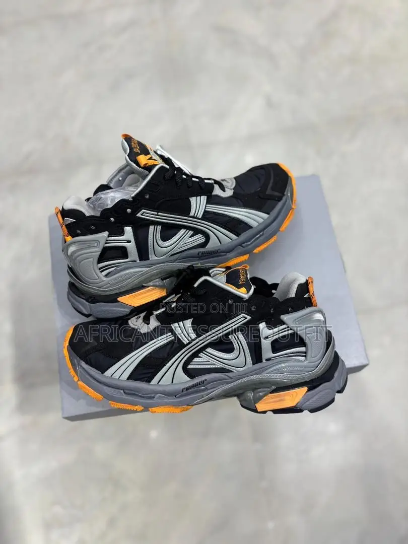 Balenciaga Runner Sneakers Constructed From Mesh,Nylon,Suede