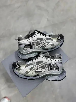 Balenciaga Runner Sneakers Constructed From Mesh,Nylon,Suede