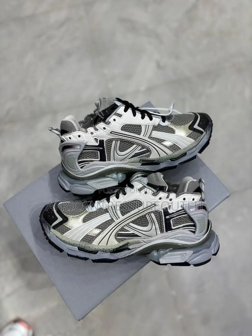 Balenciaga Runner Sneakers Constructed From Mesh,Nylon,Suede