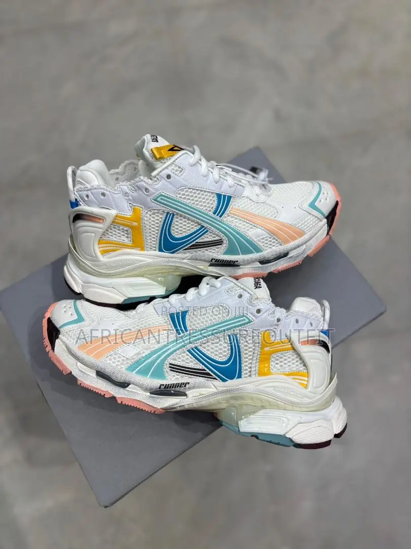Balenciaga Runner Sneakers Constructed From Mesh,Nylon,Suede